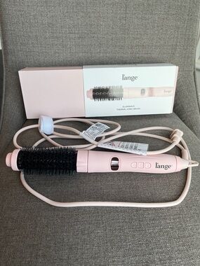 l'ange GlamWave Pink Thermal Ionic Heated Round Brush